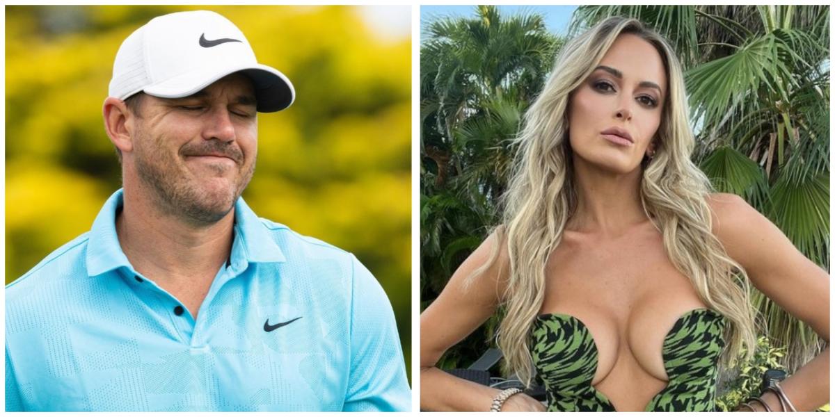 Brooks Koepka divides opinion in New Years Eve clip with Jena Sims